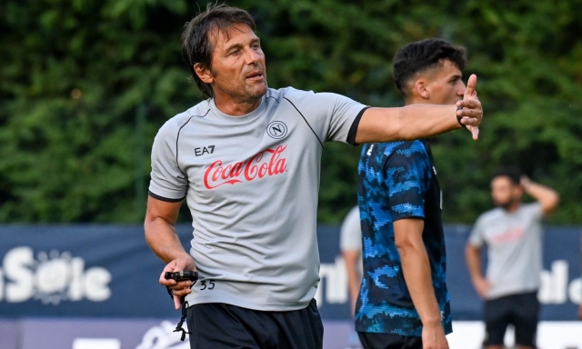 Buona la prima del Napoli di Conte: 4-0 all'Aunane Val di Non