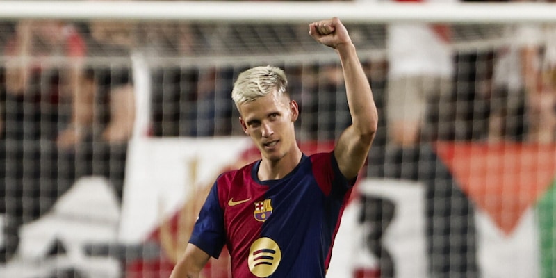 Barcellona, è subito Dani Olmo! 2-1 al Rayo Vallecano