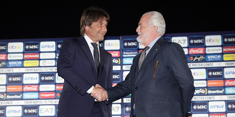 Napoli, De Laurentiis e Conte coppia perfetta