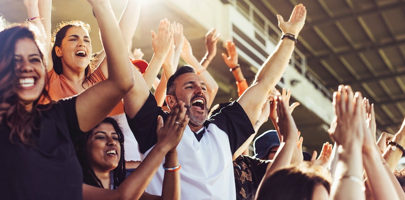 Crescono la passione e il tifo per il calcio