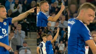 Vardy è tornato in Premier: gol Leicester e gesto verso i tifosi del Tottenham