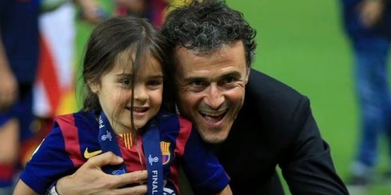 Luis Enrique e l'emozionante ricordo della figlia Xana: "Era come il suo papà"