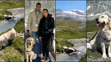 Thiago Motta, relax in montagna prima del Verona: con lui la moglie e Hugo