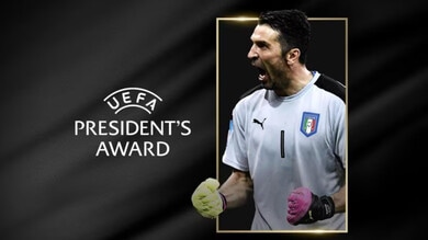 Buffon, premio Uefa insieme a Cristiano Ronaldo: "Ispira tutto il mondo"