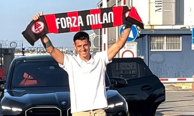 Milan, Morata arriva e dorme subito a Milanello. "Non vedo l'ora di iniziare"