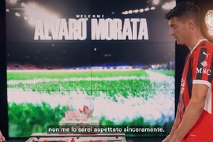 A tutto Morata: "Ecco come mi immagino il primo gol a San Siro"