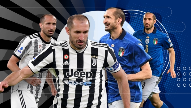 Chiellini, i 40 anni dell'ultimo dei Mohicani