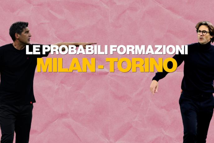 Serie A, Milan-Torino: le probabili formazioni per la prima giornata