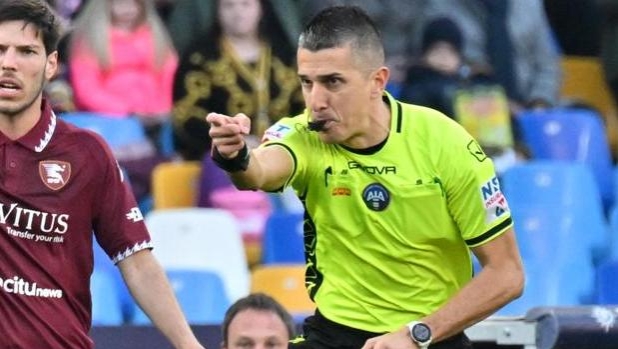 Cagliari-Roma, cambia l'arbitro: Marinelli al posto di La Penna