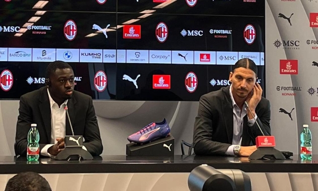 Ibra presenta Fofana: "Spacca le linee e può fare gol. Il mercato? Finisce quando lo dico io"