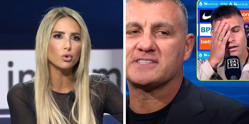 Giorgia Rossi e la battuta in diretta di Lautaro a Vieri: "Bobo, non ce la faccio"