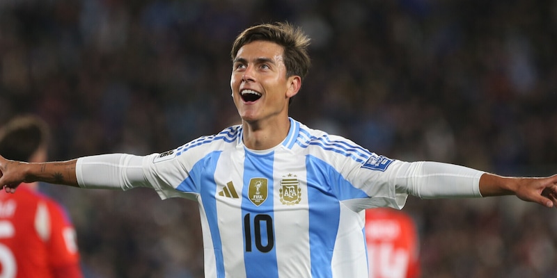 Dybala da urlo, va in gol con la 10 dell’Argentina! Cile travolto 3-0