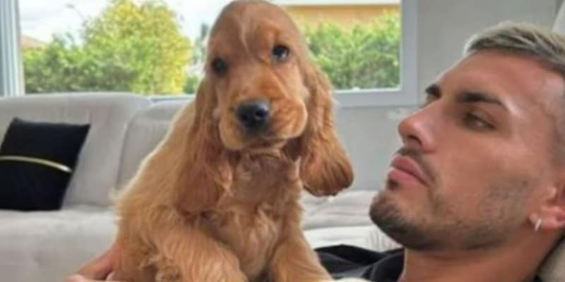 Paredes presenta il suo nuovo cane: il nome fa impazzire tutti i tifosi