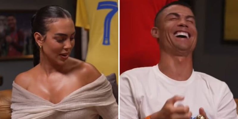 Ronaldo imita la storica frase di Messi e scoppia a ridere: il video è virale