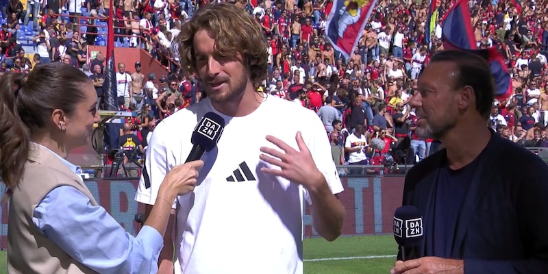 Tsitsipas svela: "Ecco perché sono tifoso del Genoa"