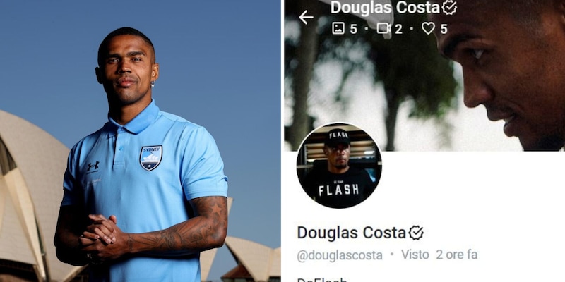 Douglas Costa sbarca su OnlyFans: l'annuncio dell'ex Juve