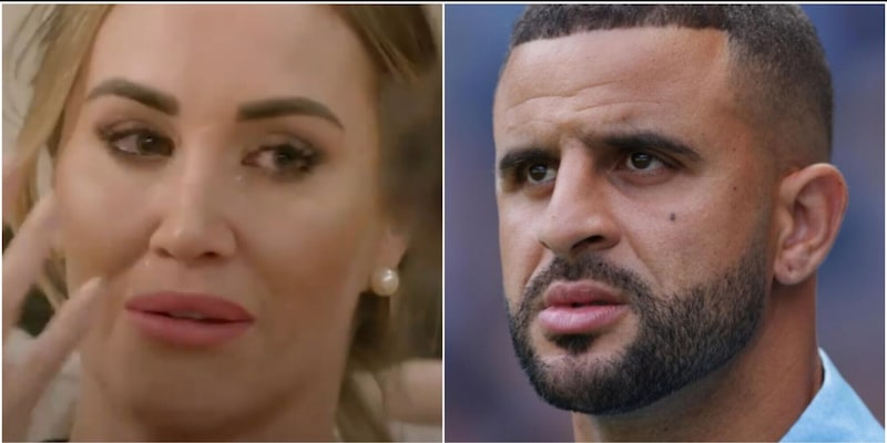 “L’ex amante di Kyle Walker in lacrime mostra i messaggi sul test del Dna per la figlia”