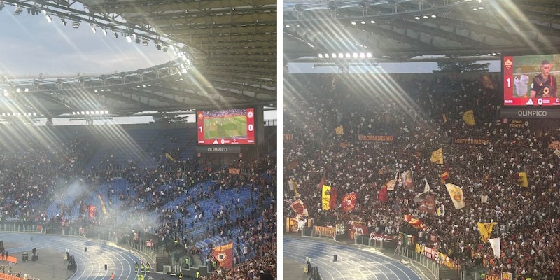 Roma, al 30' entra la Curva Sud: cosa succede allo stadio contro l'Udinese