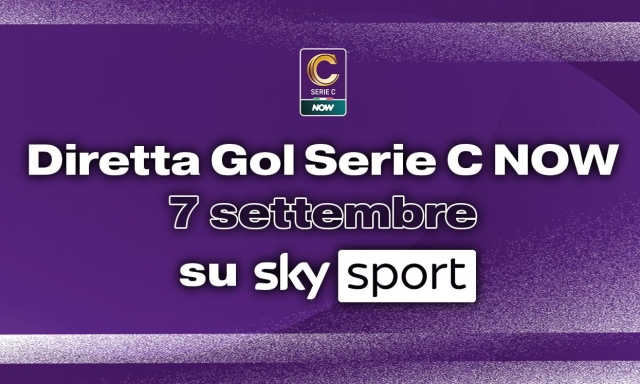 La Serie C si prende la scena: live su Sky e in streaming su NOW. Disponibile anche su Diretta Gol