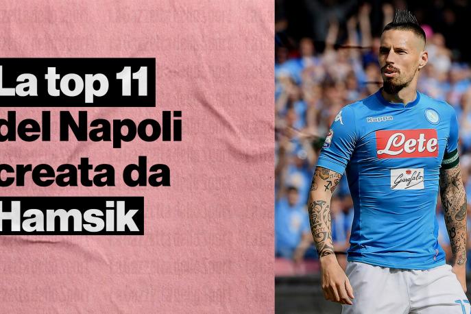 Insigne o Kvara, Cavani o Lukaku? Hamsik crea la top 11 del Napoli