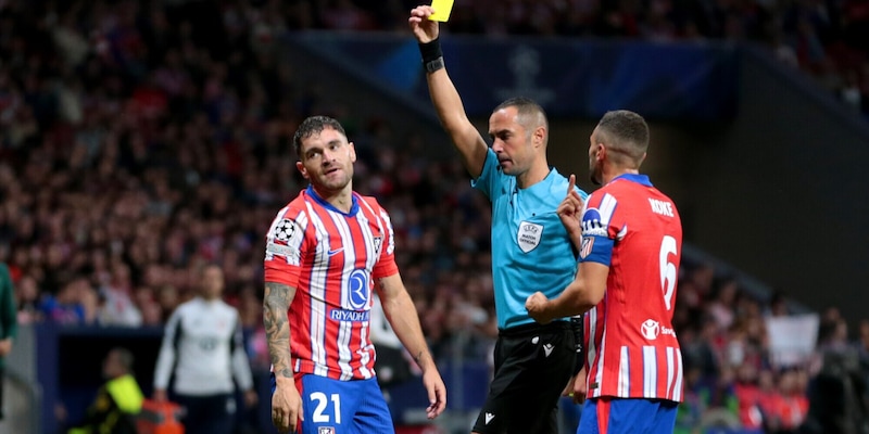 Guida nella bufera con l'Atletico Madrid: come sta l'arbitro prima di Inter-Juve