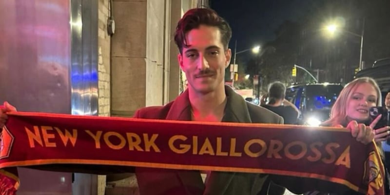 Damiano David al Roma Club di New York: la foto