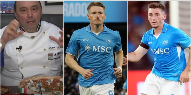 Da Napoli a Glasgow, nasce la pizza McTominay e Gilmour: clienti già pazzi