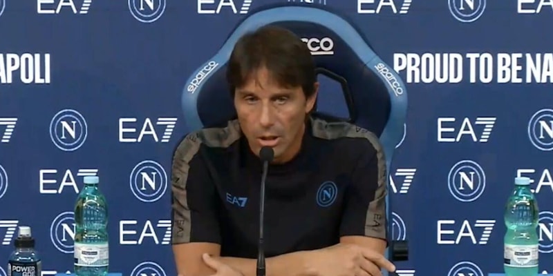 Conte diretta conferenza prima di Empoli-Napoli: segui LIVE