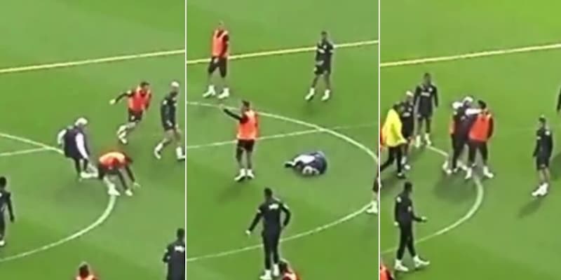 Mourinho colpito in allenamento da un giocatore: José cita Kumbulla che gli risponde. E Matic....