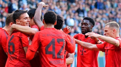 Manita del Bayern Monaco al Bochum: Kompany aggancia il Lipsia in vetta