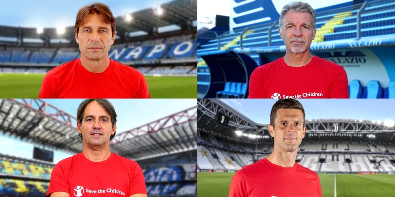 La Serie A in campo per Save the Children