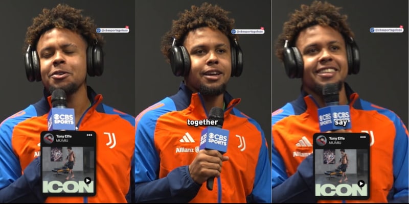 McKennie canta Tony Effe: il video virale su TikTok