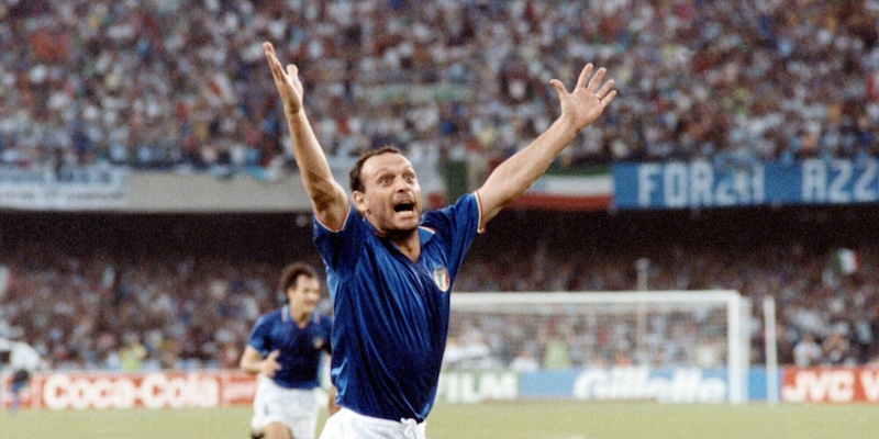 Schillaci, l’Olimpico omaggerà l’eroe di Italia ’90 prima della sfida con il Belgio