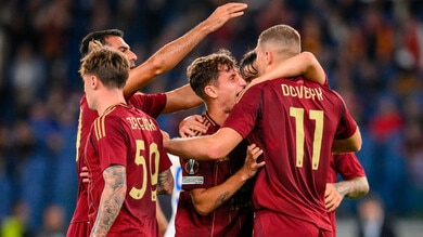 Dovbyk su rigore, Roma di misura: Dinamo Kiev ko. Rugani, buona la prima