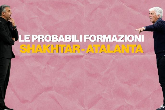 Shakhtar Donetsk-Atalanta: le probabili formazioni