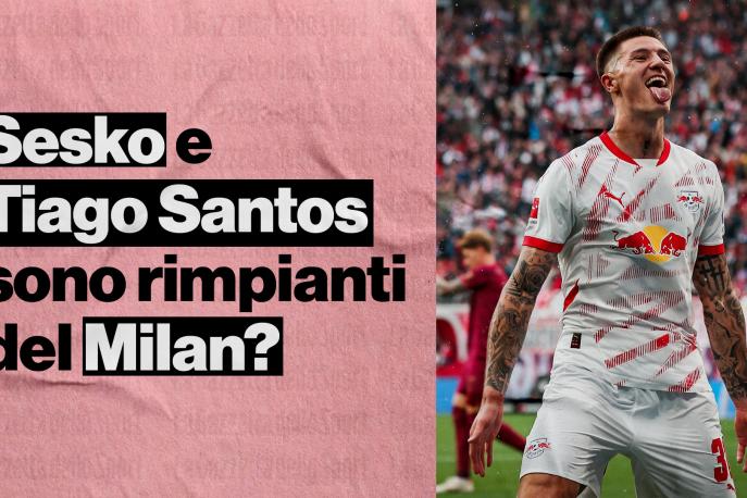 Sesko e Tiago Santos, talenti da Champions. Rimpianti Milan?