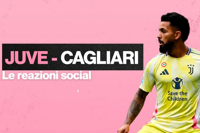 Juve-Cagliari 1-1, i tifosi contro Douglas Luiz: le reazioni social