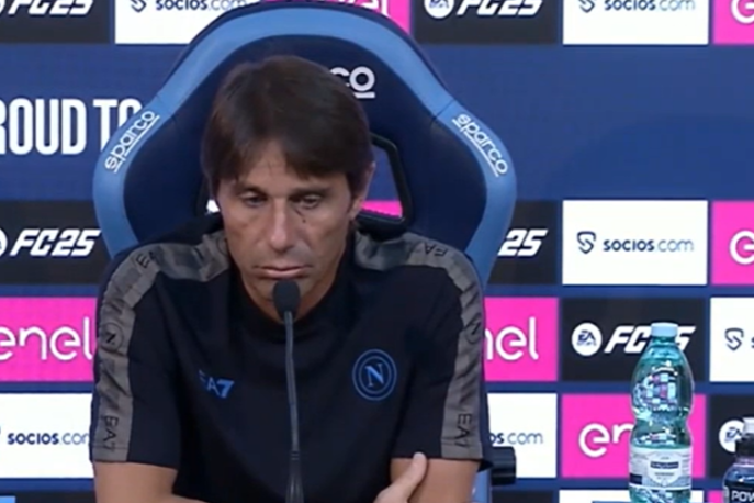 Conte: “Rinnovo Kvara? Deve stare concentrato e onorare la maglia”