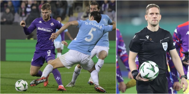 Fiorentina-Pafos, la moviola: Eskas all'altezza, non c’è rigore su Beltran