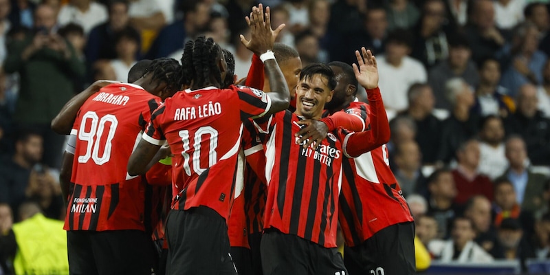 Milan, notte da sogno a Madrid: il Bernabeu è rossonero