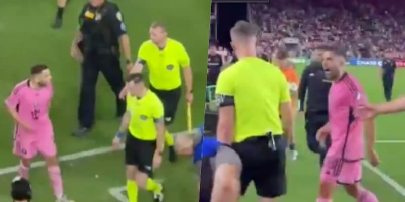 Il Miami di Messi fuori ai playoff, follia di Jordi Alba contro l’arbitro: “Sei una m…”