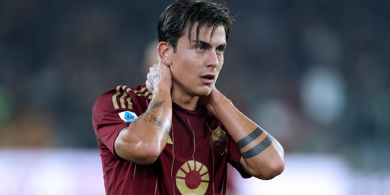 Roma, Dybala ko: nuovo problema muscolare, salta il Bologna