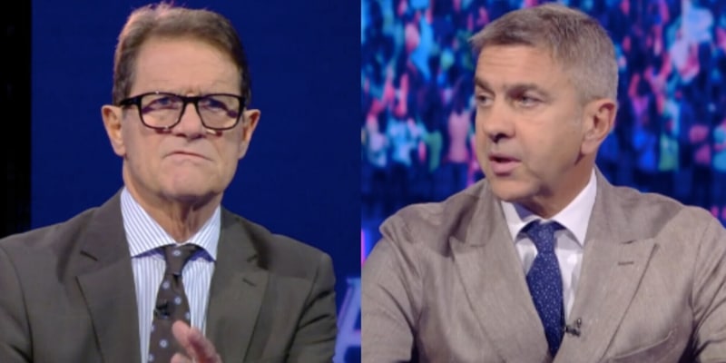 Capello fa un pronostico su Champions e Serie A, il commento di Costacurta