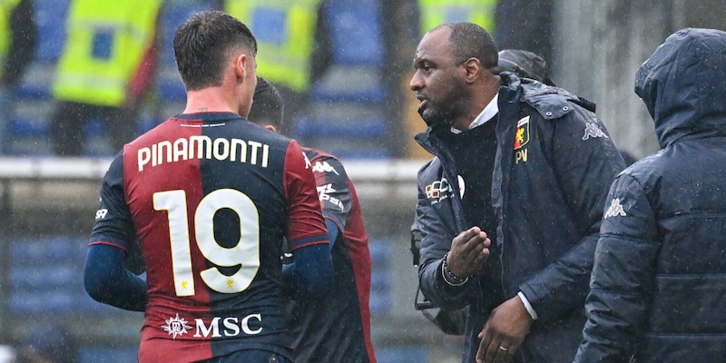 Vieira beffato all'esordio: Genoa rimontato dal Cagliari nel finale