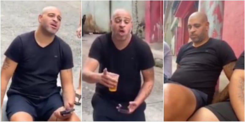 Adriano shock: il video nella favela preoccupa tutti