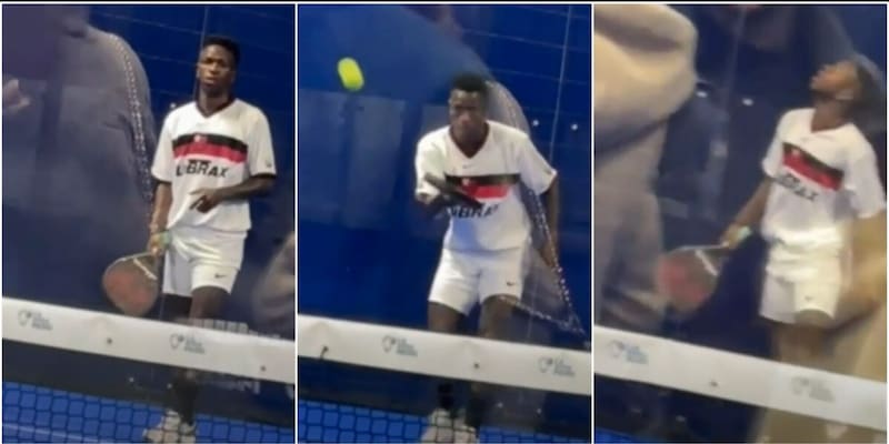 Vinicius gioca a padel: i tifosi lo prendono in giro, il video è virale