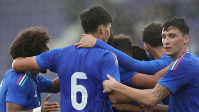 Anghelè-gol nell'Italia U20, Bonucci e Corradi due su due: poker alla Romania