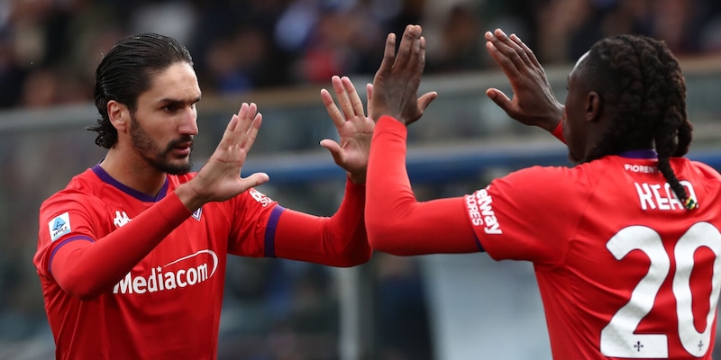 Como-Fiorentina 0-2, Adli e Kean lanciano la squadra di Palladino