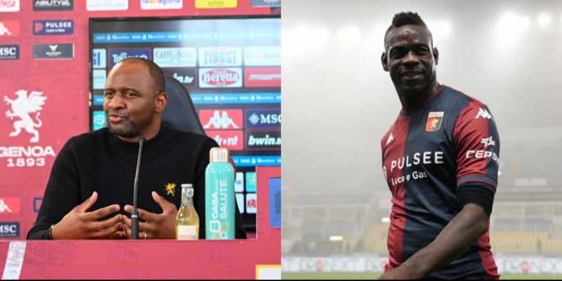 Vieira, il Genoa e Balotelli: "Me l'aspettavo come prima domanda..."