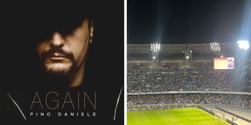 Brividi prima di Napoli-Roma: l'inedito di Pino Daniele fa piangere lo stadio